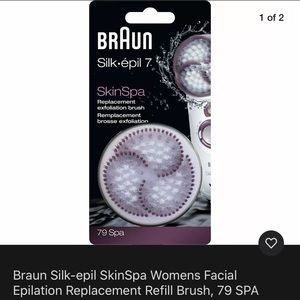 Braun Silk-epil SkinSpa Facial Brush, 79 SPA